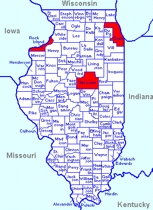 Counties were vital records have been search and/or found